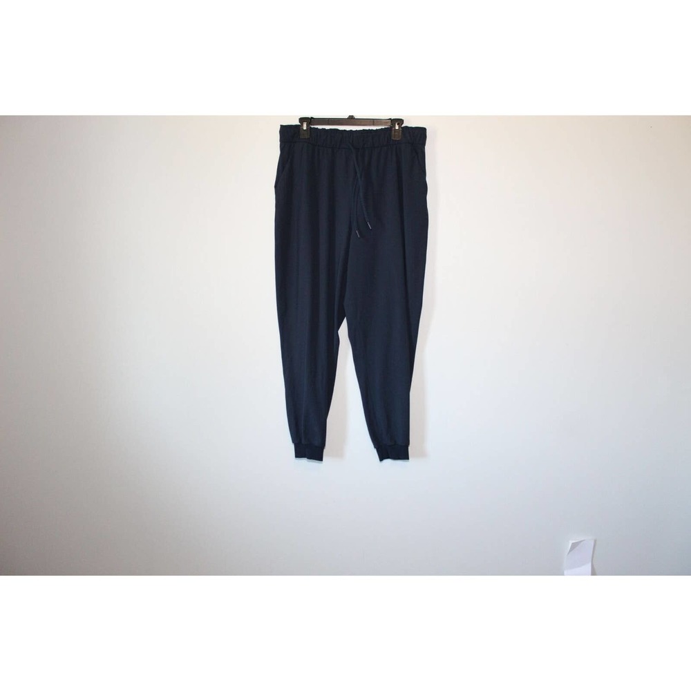 Lululemon Keep Moving Jogger Pants True Navy 2021 Stretch Women's Size 14 H14231 - Picture 9 of 14